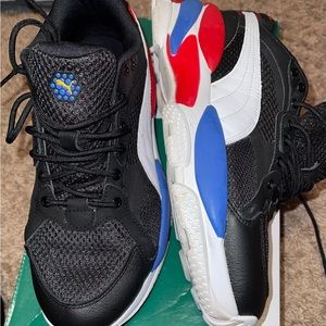 Puma Red Blue and White
